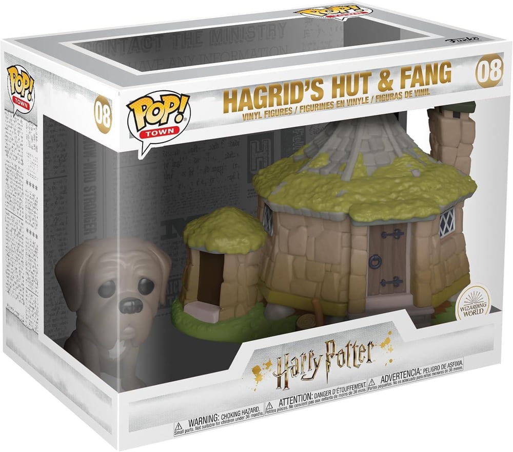 Funko Pop! Town: Harry Potter - Hagrid's House with Fang