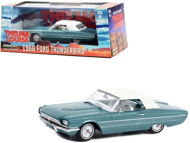 Greenlight 1/43 1966 Ford Thunderbird Convertible (Top-Up) 