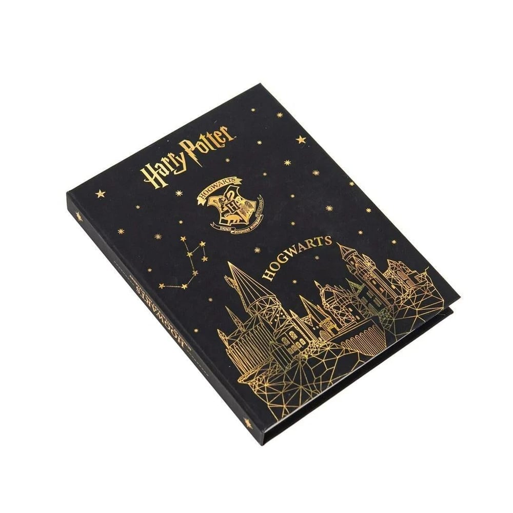 Harry Potter Lisanslı Kalemli Bloknot -Gold