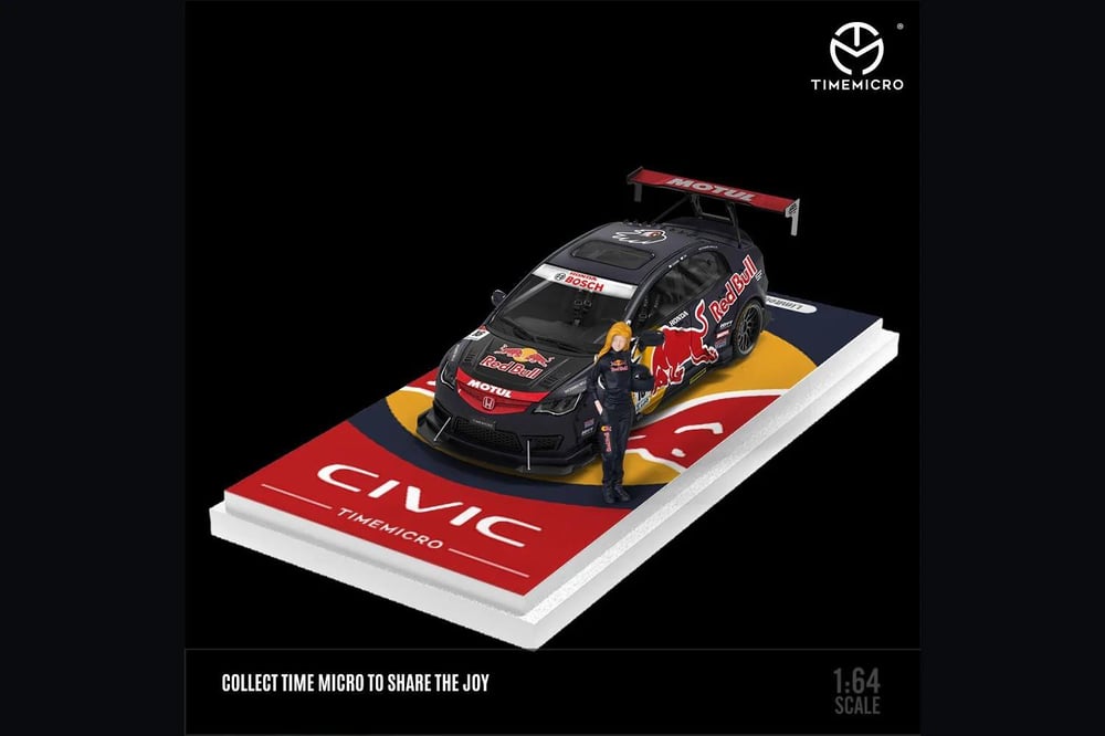 Honda Civic RedBull Figürlü