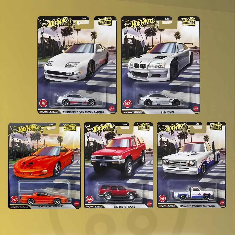 Hot Wheels Premium Boulevards 5'li Set - GJT68- 978F