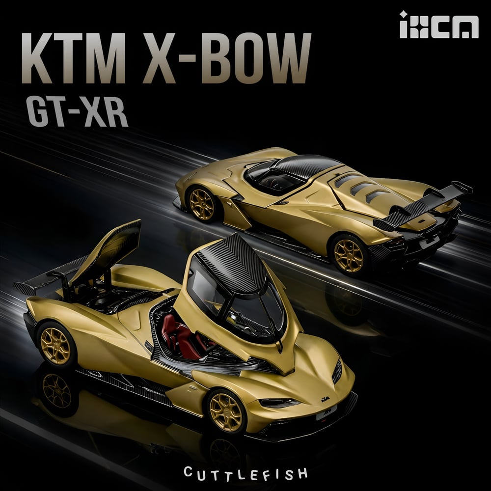 IHCM 1:64 KTM X-BOW GT-XR Bronze Dull Gold