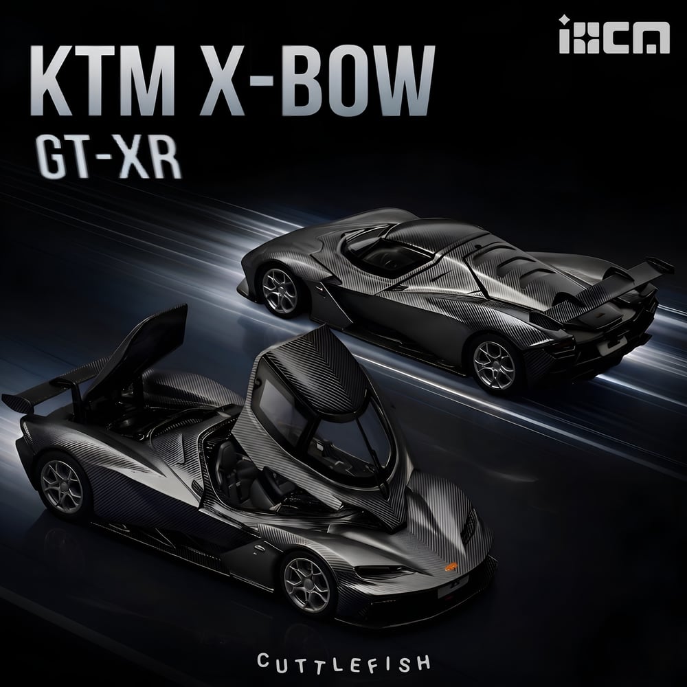 iHCM KTM X-BOW GT-XR - Carbon Fiber Gloss HEC 1:64