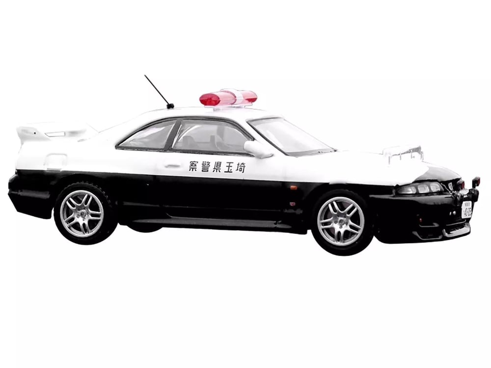 Inno 1/64 Nissan Skyline GT-R R33 Saitama Prefectural Police Car Diecast Scale Model Car