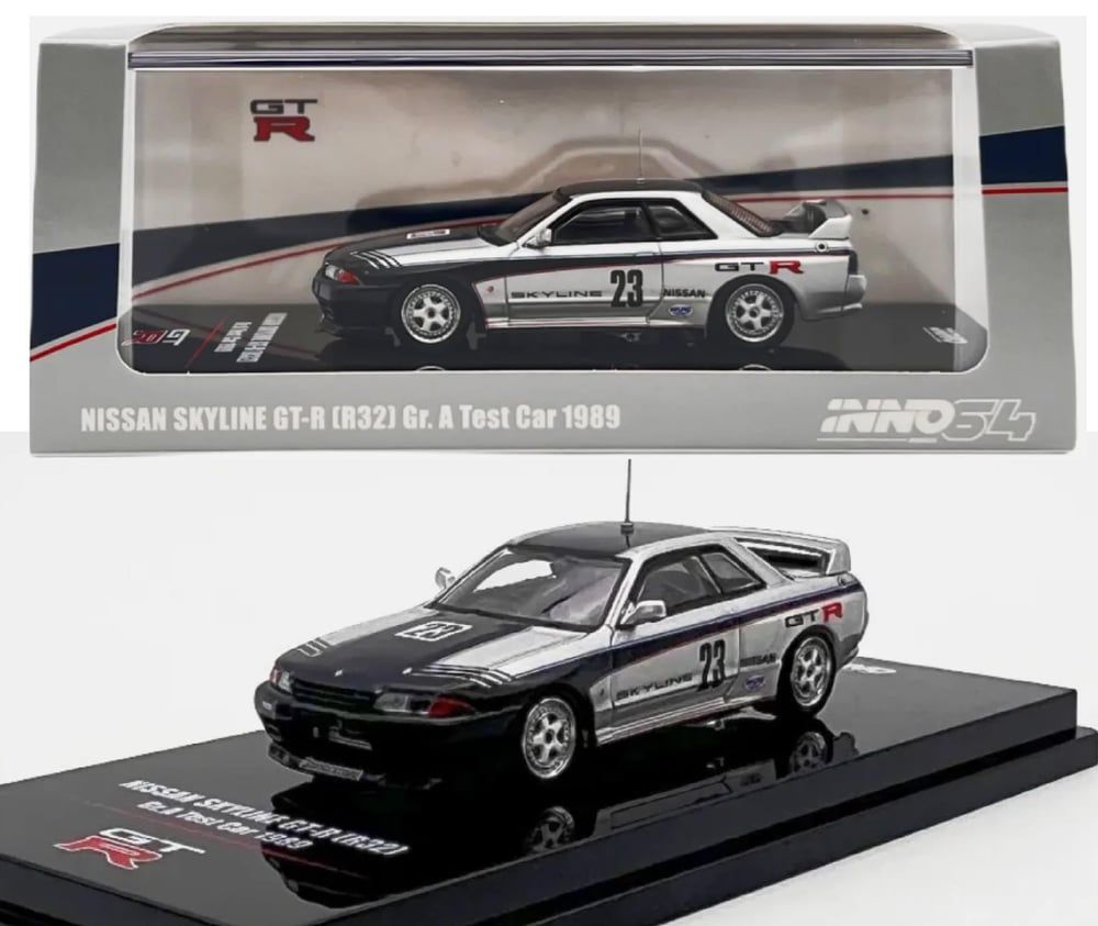 INNO64 Nissan Skyline GT-R R32 Gr.A Test Car 1989
