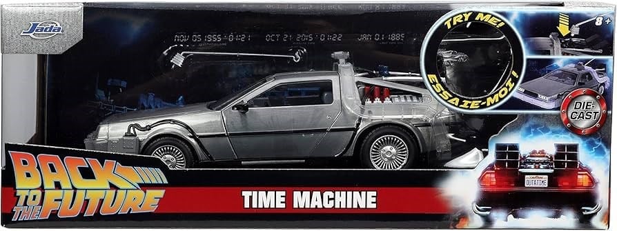 Jada Back to The Future Part I 1:24 Time Machine