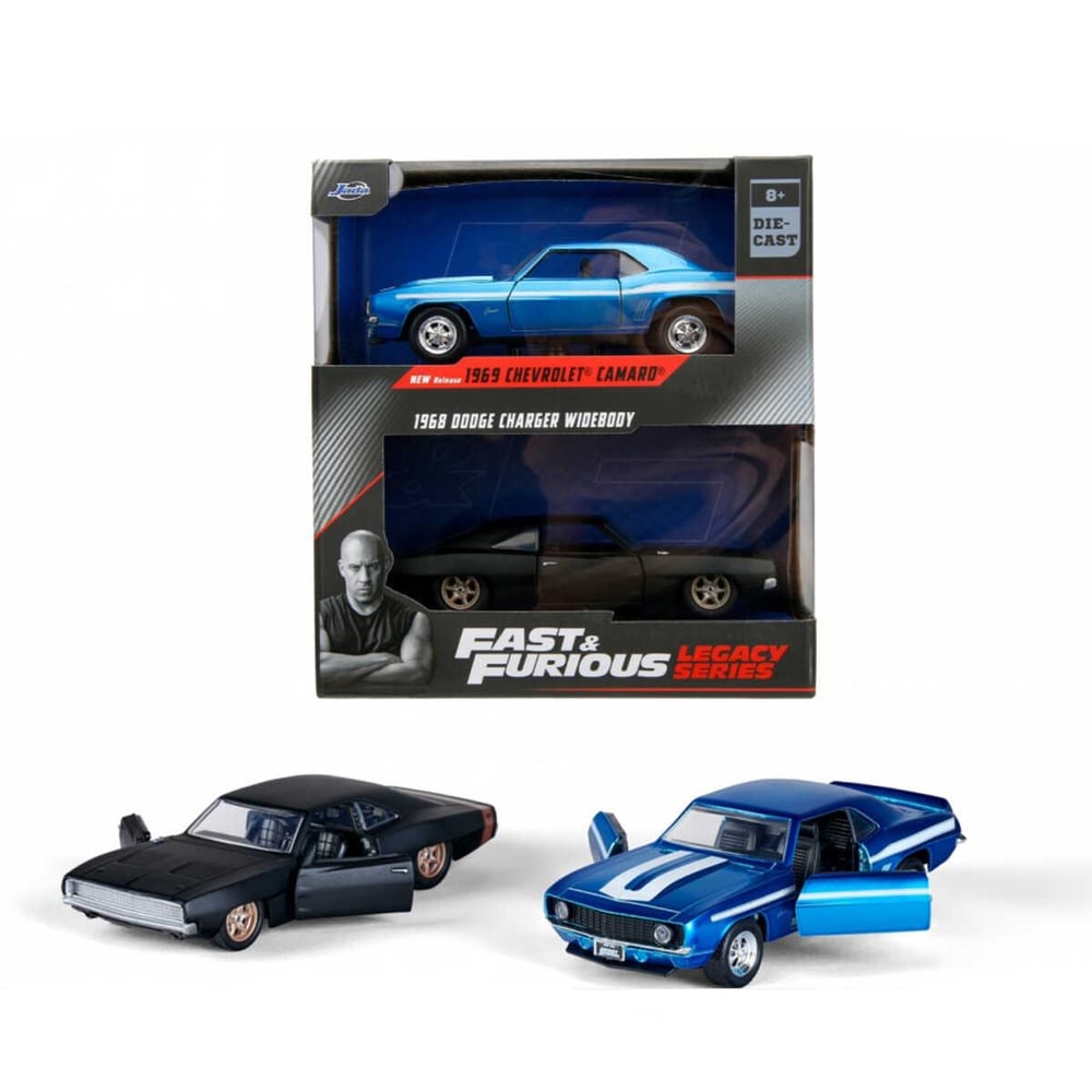 Jada Toys- 1/32 F&F Legacy Series Twin Pack W2/1