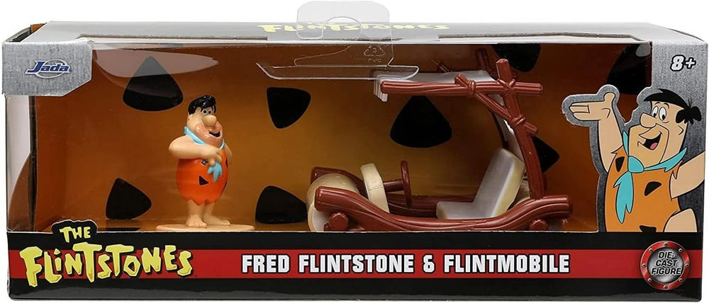Jada Toys: The Flintstones Fred Çakmaktaş ve Arabası 1:32