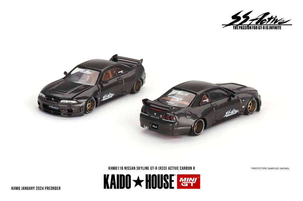 (KAIDO HOUSE) Nissan Skyline GT-R (R33) Active Carbon R //116