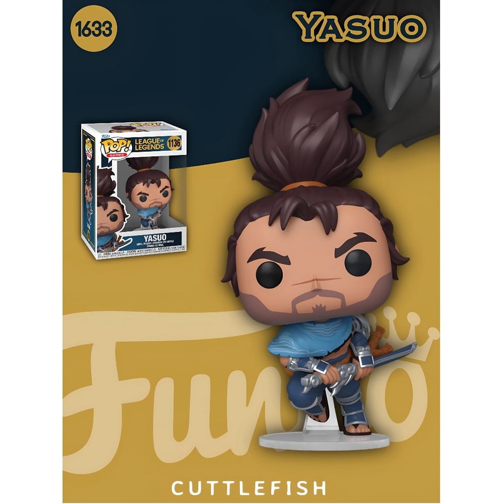 League of Legends Funko Pop! Yasuo No:1136