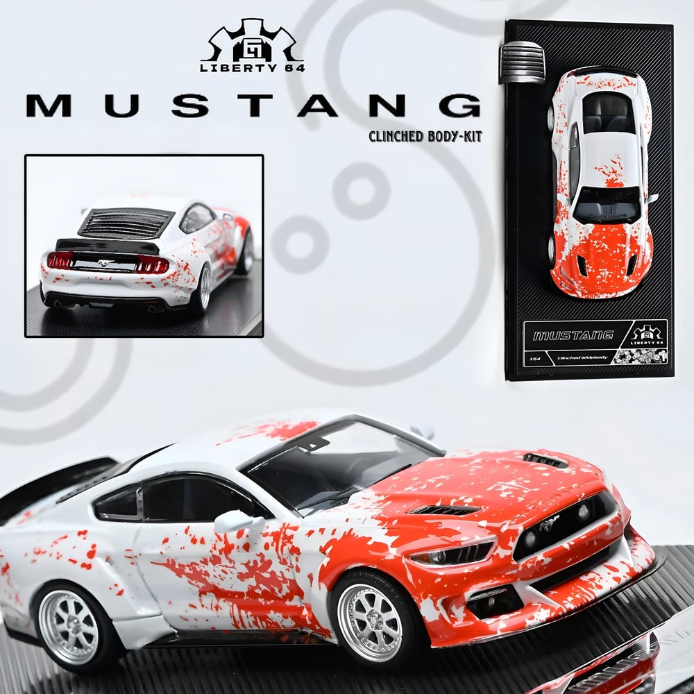 Liberty 1/64 Ford Mustang Clinched Kits -Zombie Style