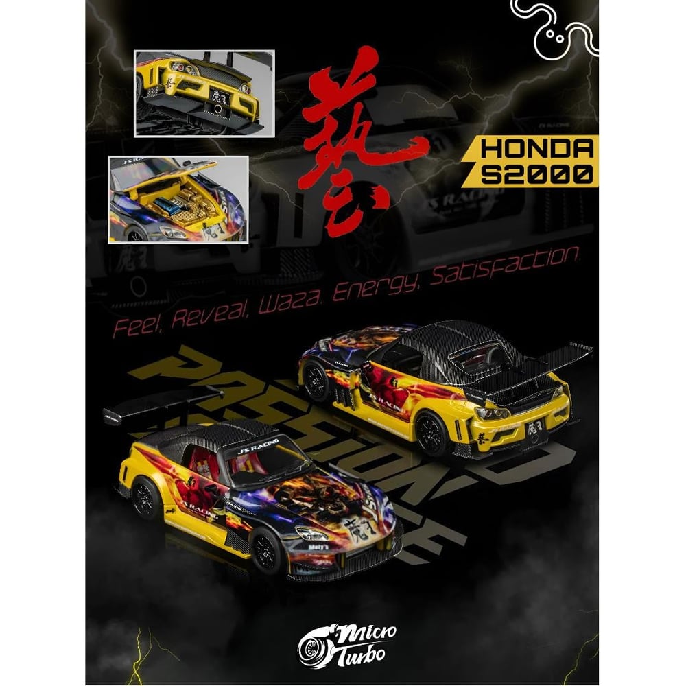 Micro Turbo 1/64 Honda S2000 Demon King