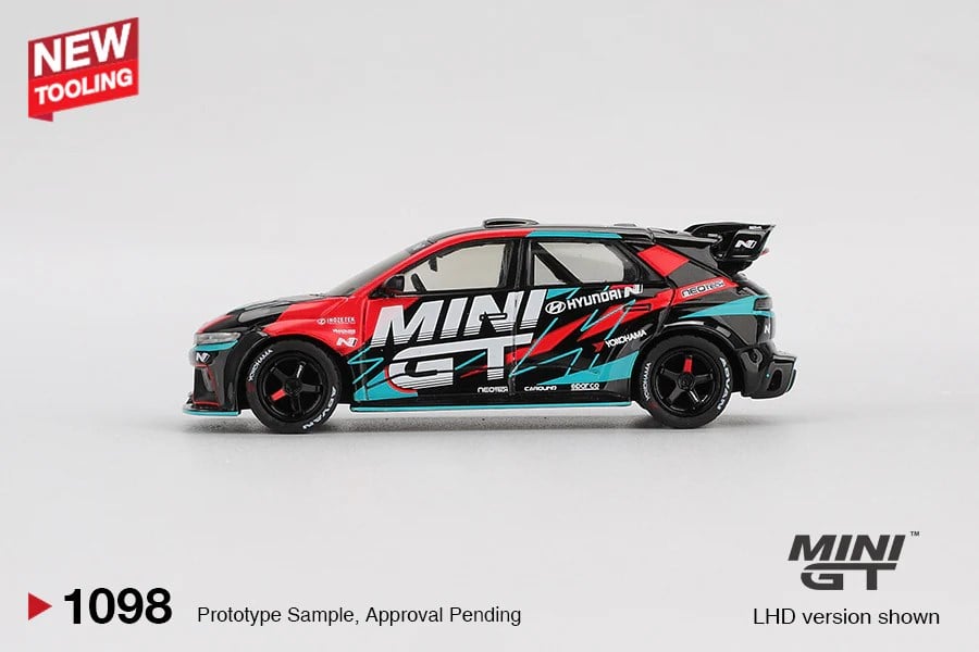 Mini GT 1/64 Hyundai Ioniq 5N MINI GT RS-01T 2025 Tokyo Auto Salon //1098