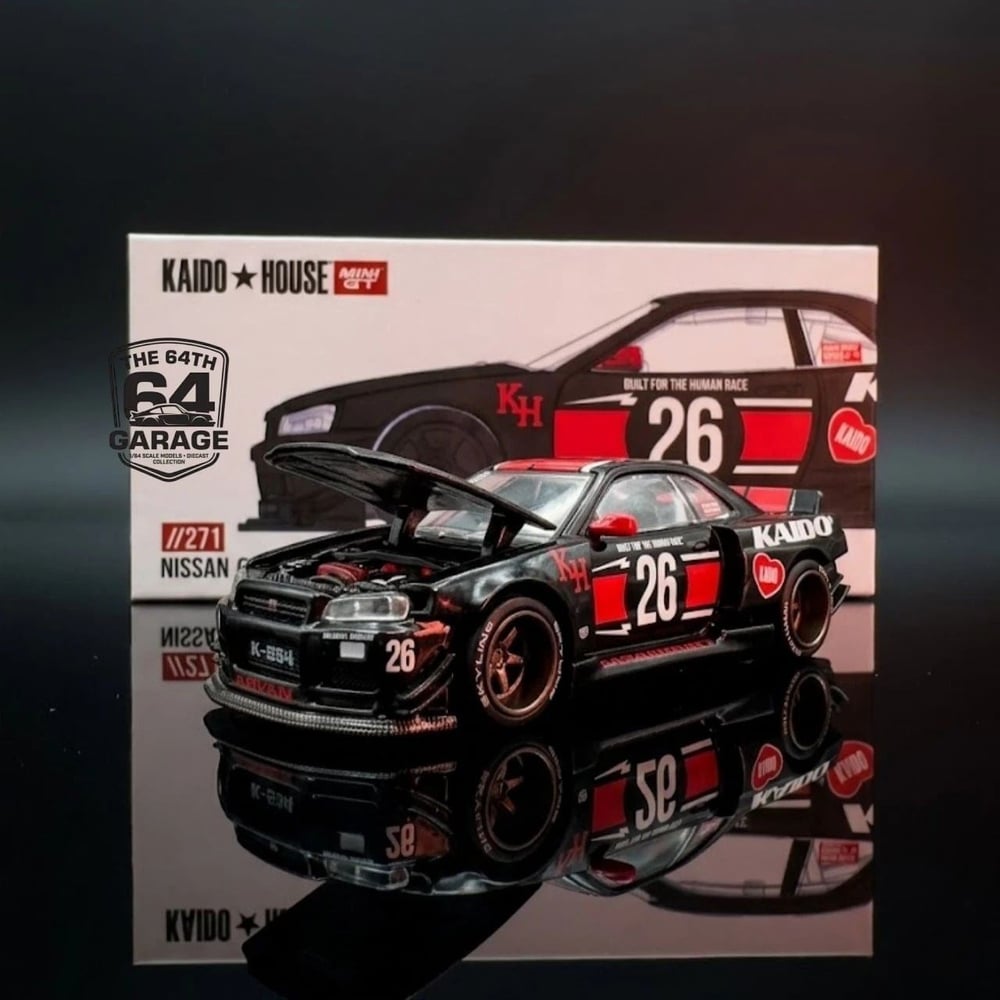 MINI GT Kaido House 271 Nissan GT-R R34 2026 HEC