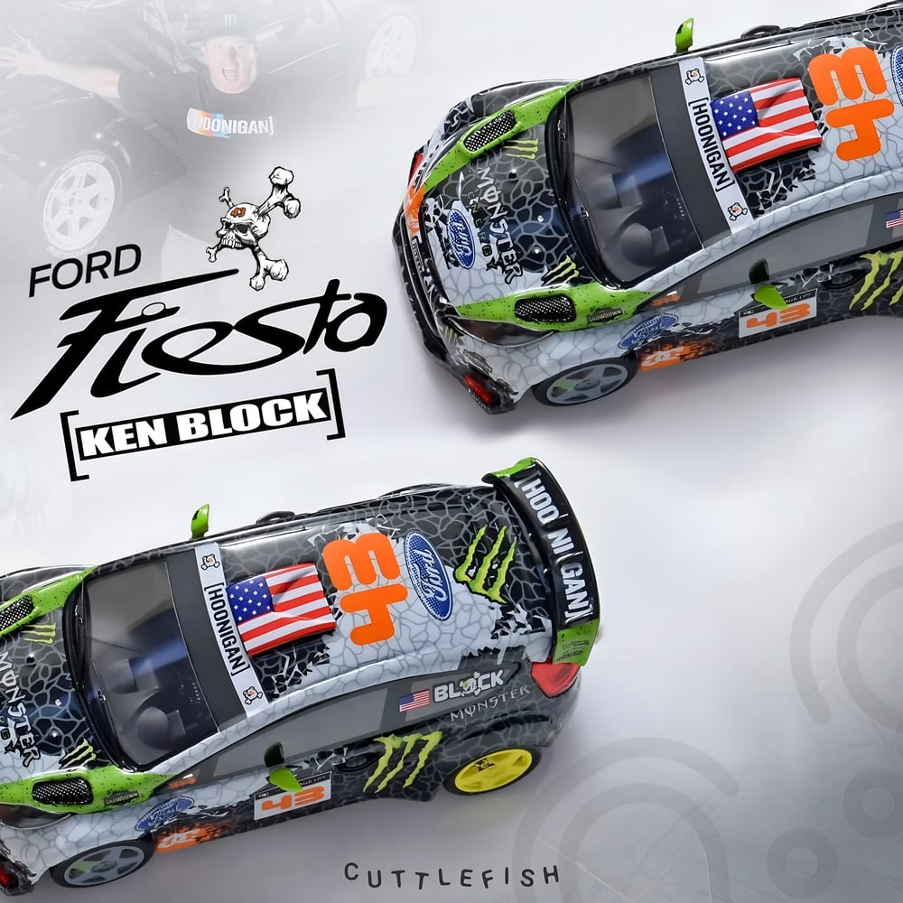 MINICRAFISMAN 1:64 Ken Block Ford Fiesta