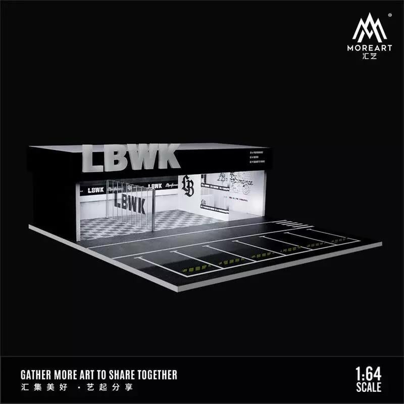 MoreArt 1:64 LBWK Light Edition Assembly & Modification Shop 