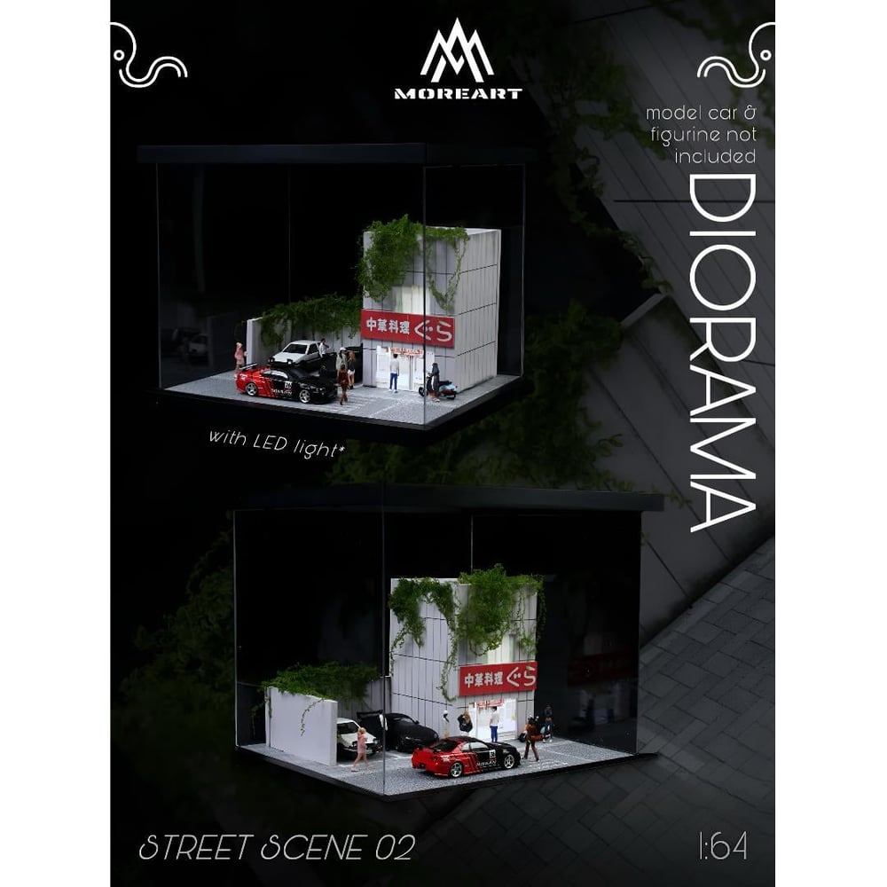 MoreArt 1:64 STREET SCENE ASSEMBLY SERIES 02 MO960202