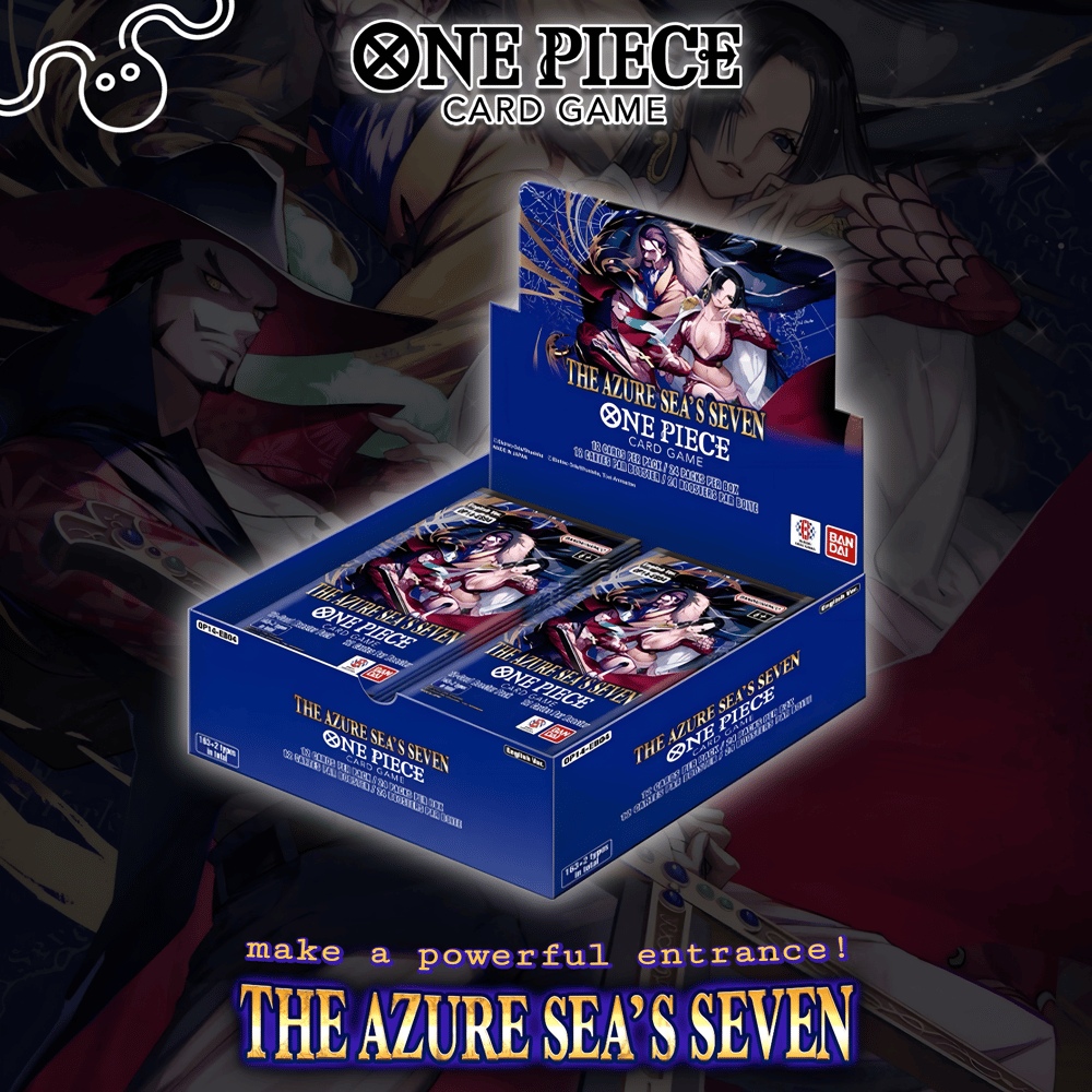 One Piece Card Game - OP-14 - The Azure Sea's Seven - Booster Box (24 Packs)
