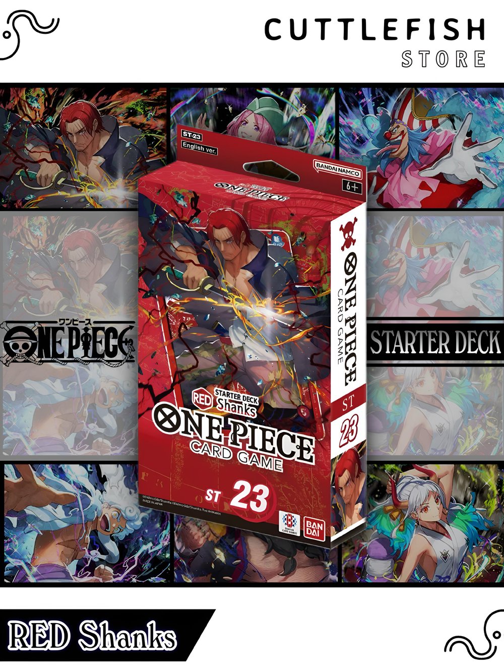 One Piece Card Game: Starter Deck - RED Shanks (ST-23)