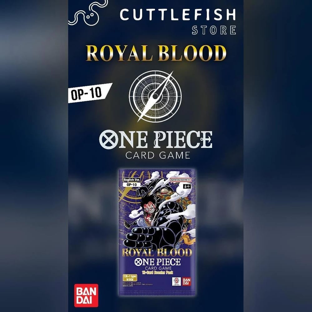 One Piece: OP-10 Royal Blood Booster Pack (English) -1 Pack-