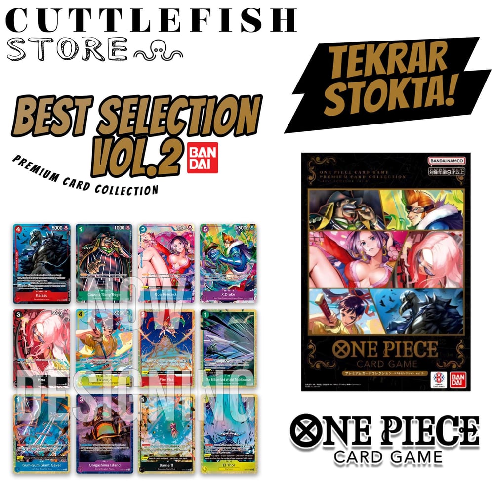 One Piece PREMIUM BANDAI Premium Card Collection -Best Selection Vol.2