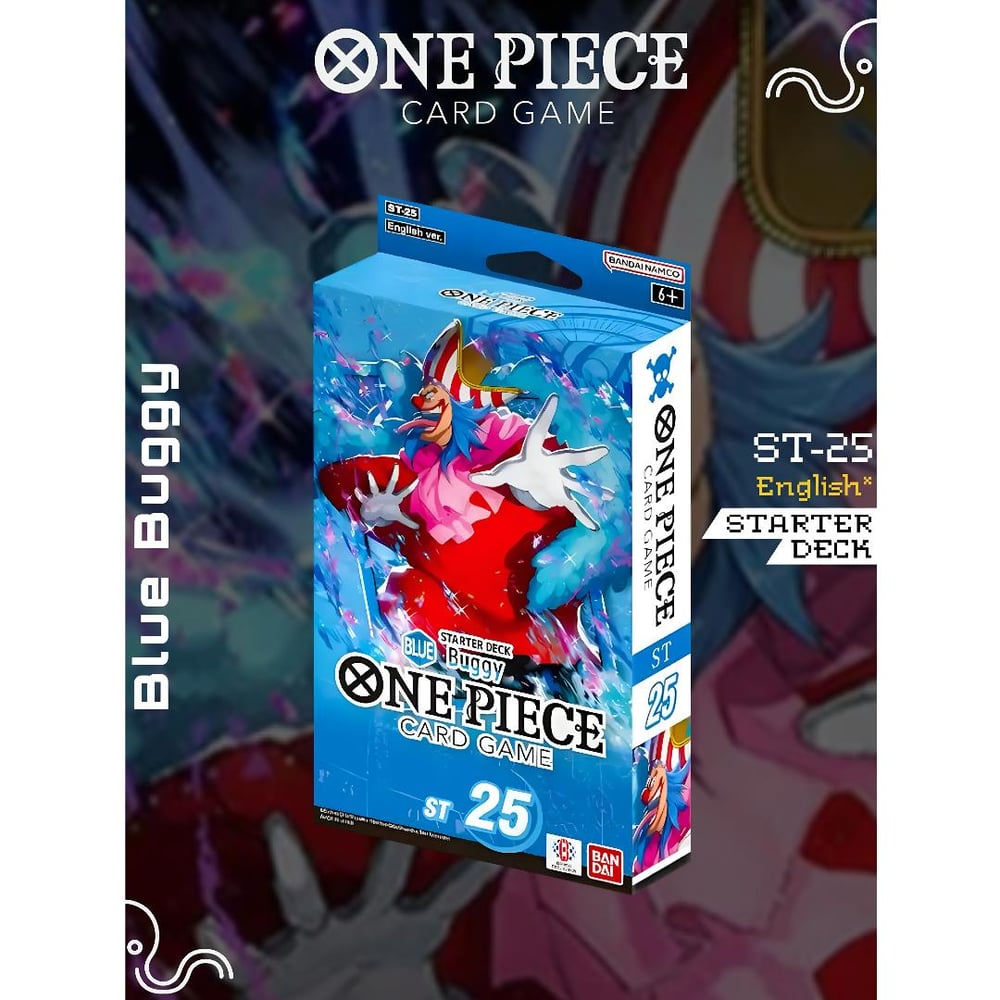 One Piece Starter Deck -Blue Buggy- [ST-25] Eng.