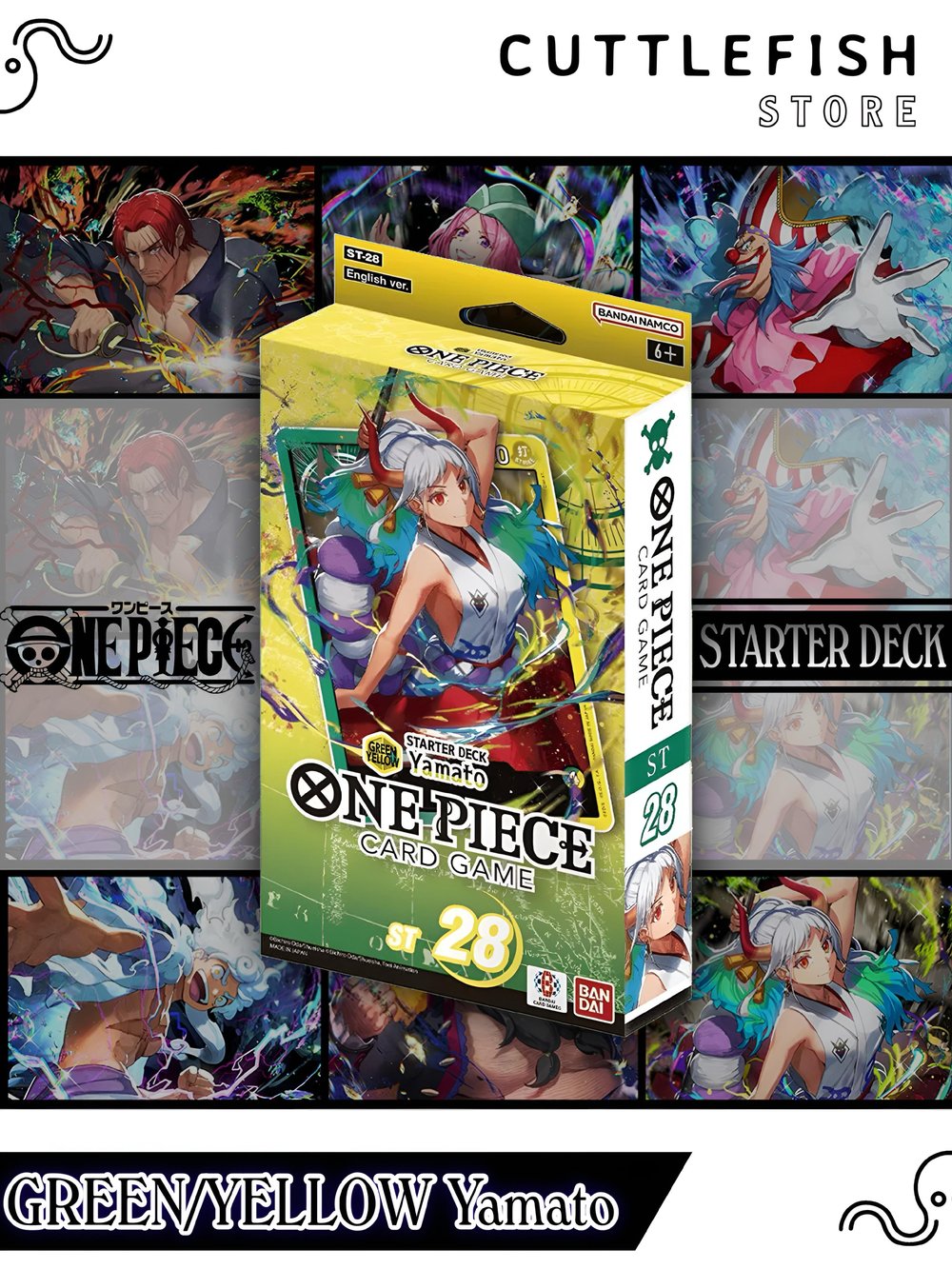 One Piece - Starter Deck GREEN/YELLOW Yamato - ST-28