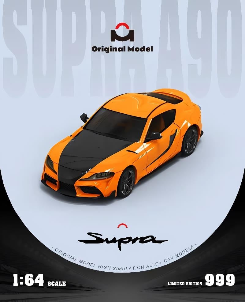 Original Model 1:64 Toyota Supra Orange F&F
