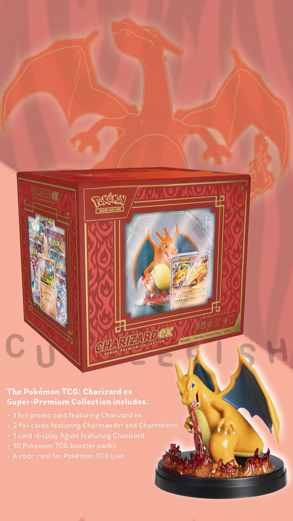 Pokemon TCG: Charizard Ex Super Premium Collection