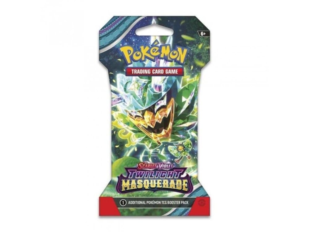 Pokemon Tcg Twilight Masquerade Sleeved Tek Booster Paket