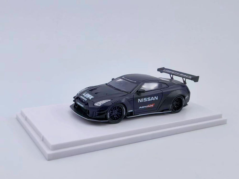 RR Model GT-R R35 Wide-Body Modified Black