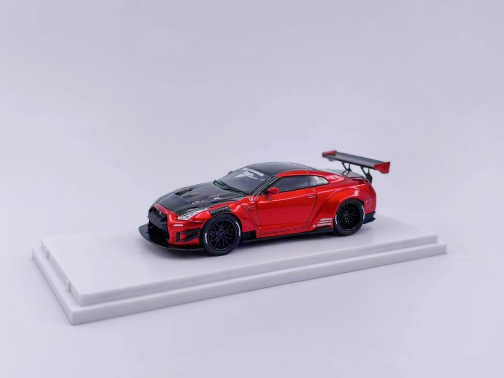 RR Model GT-R R35 Wide-Body Modified Red