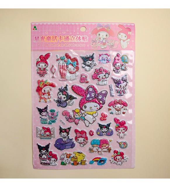 Sanrio Kabartmalı Sticker