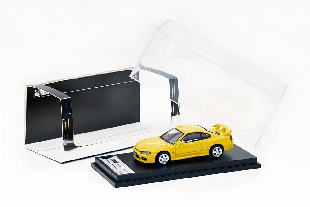 Shadow 1:64 Nissan S15 (RHD) Yellow