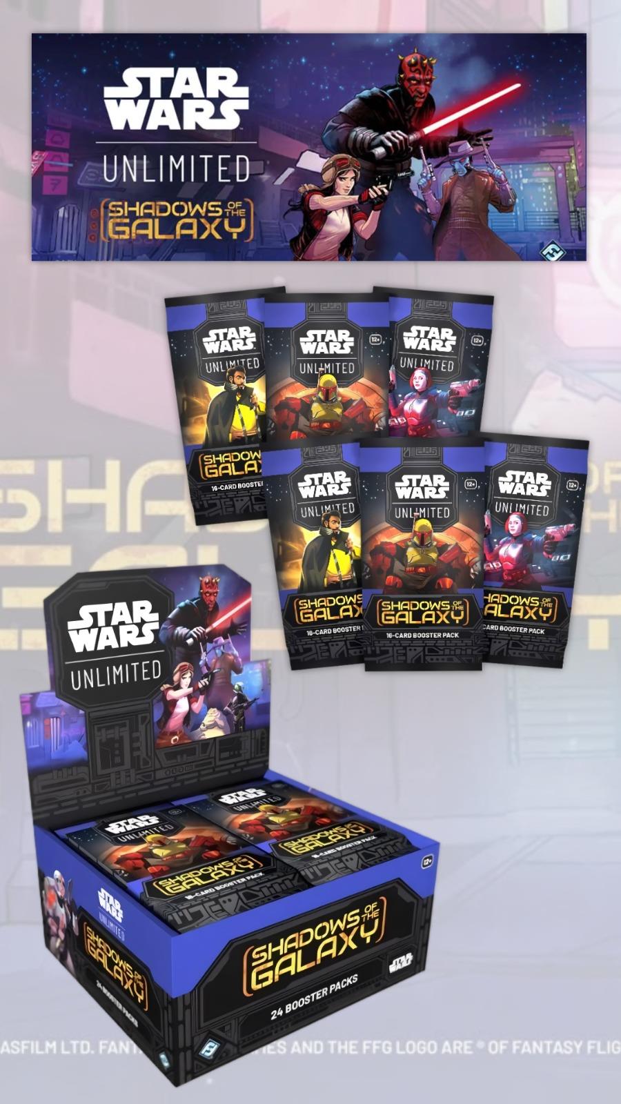 Star Wars:Unlimited-Shadows Of The Galaxy Booster