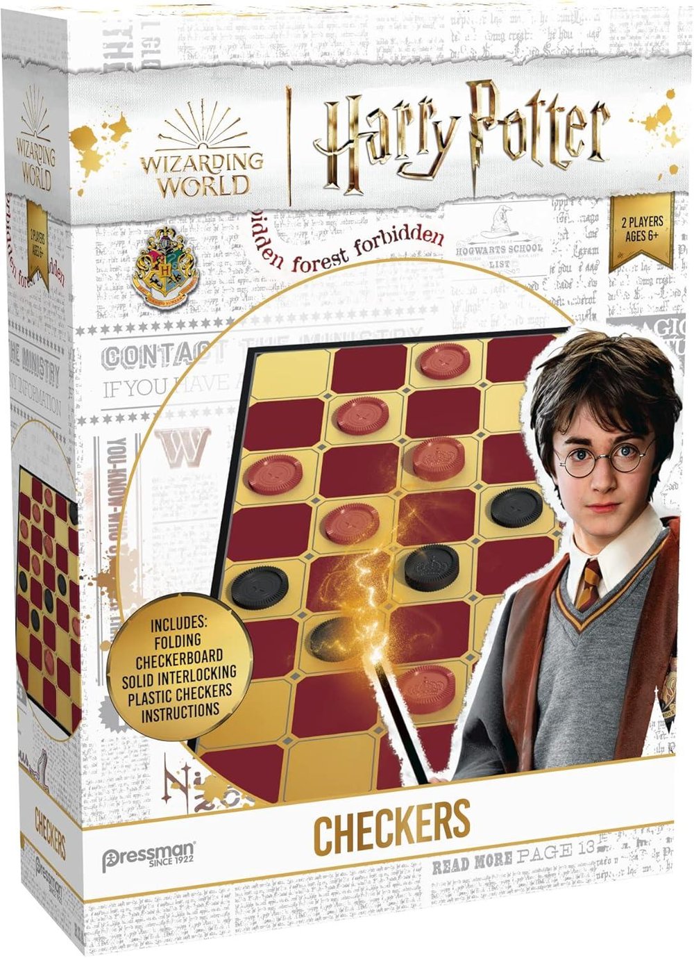 Wizarding World Harry Potter Dama Kutu Oyunu -lisanslı-