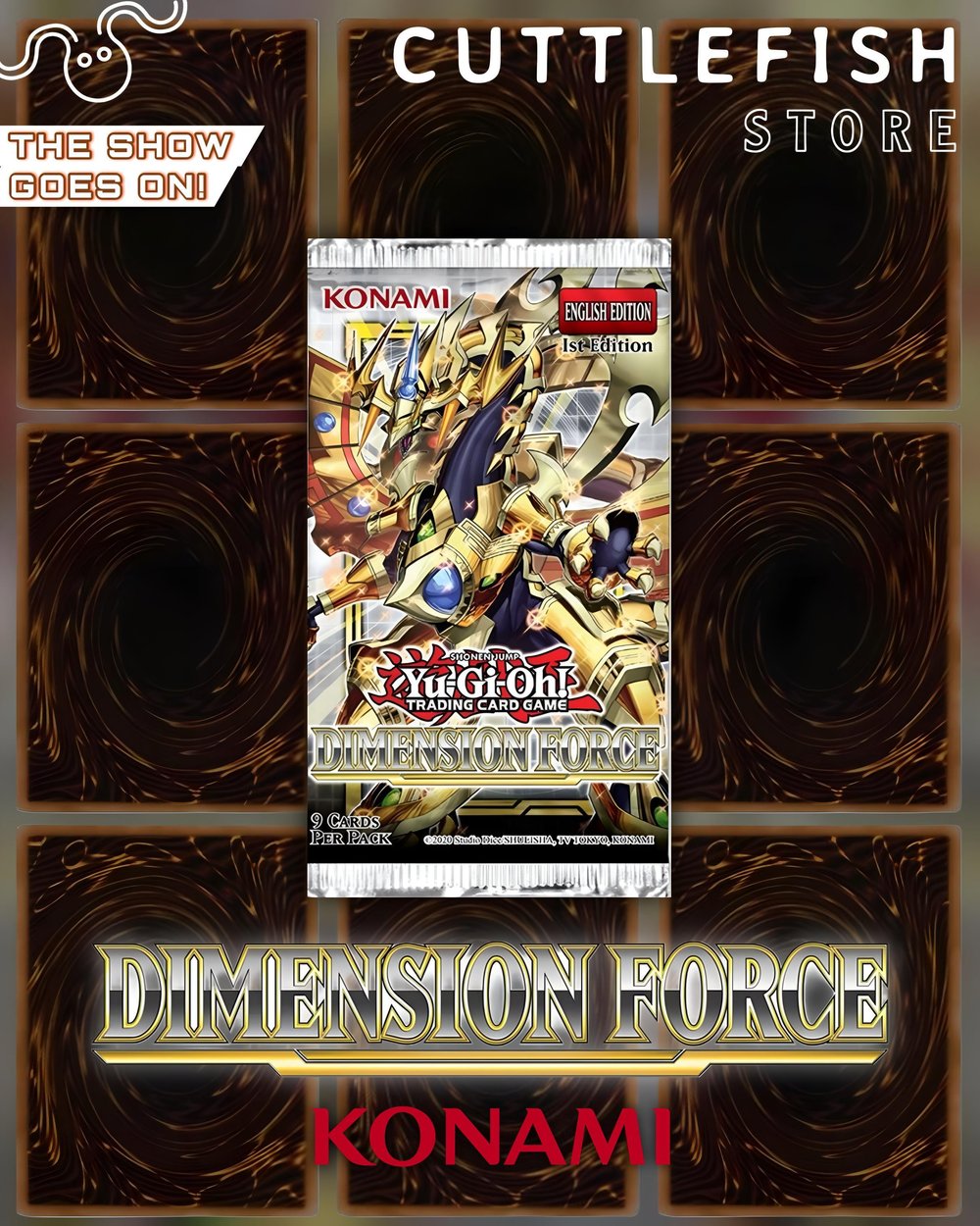 Yu-Gi-Oh! Dimension Force Booster - 1 adet