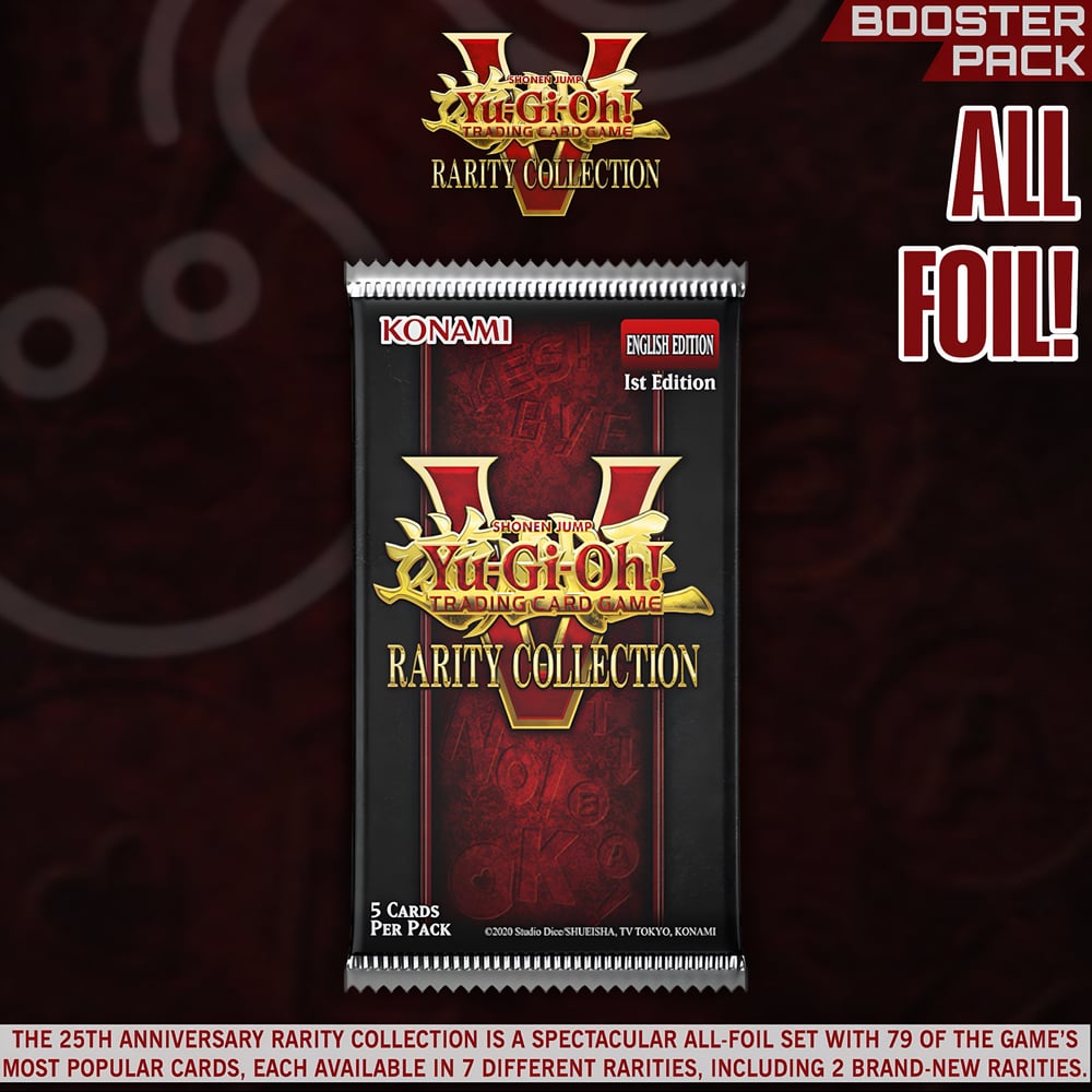 Yu-Gi-Oh! - Rarity Collection 5 - Booster Pack (1 Adet)