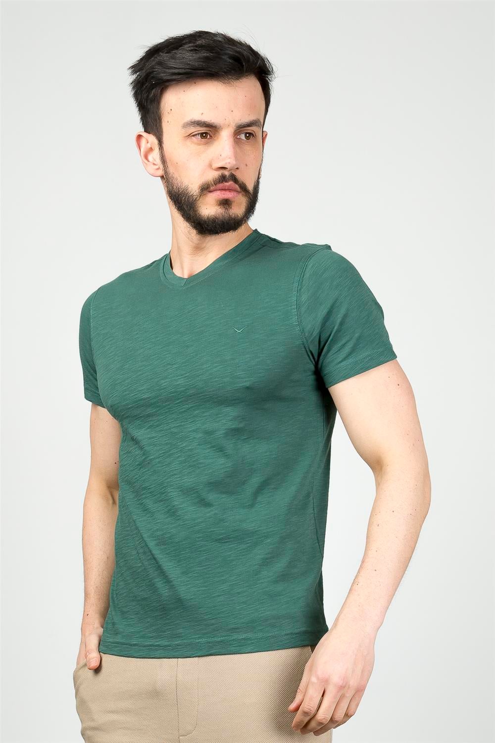CAZ 4601 ORTA V FLAMLI T-SHIRT