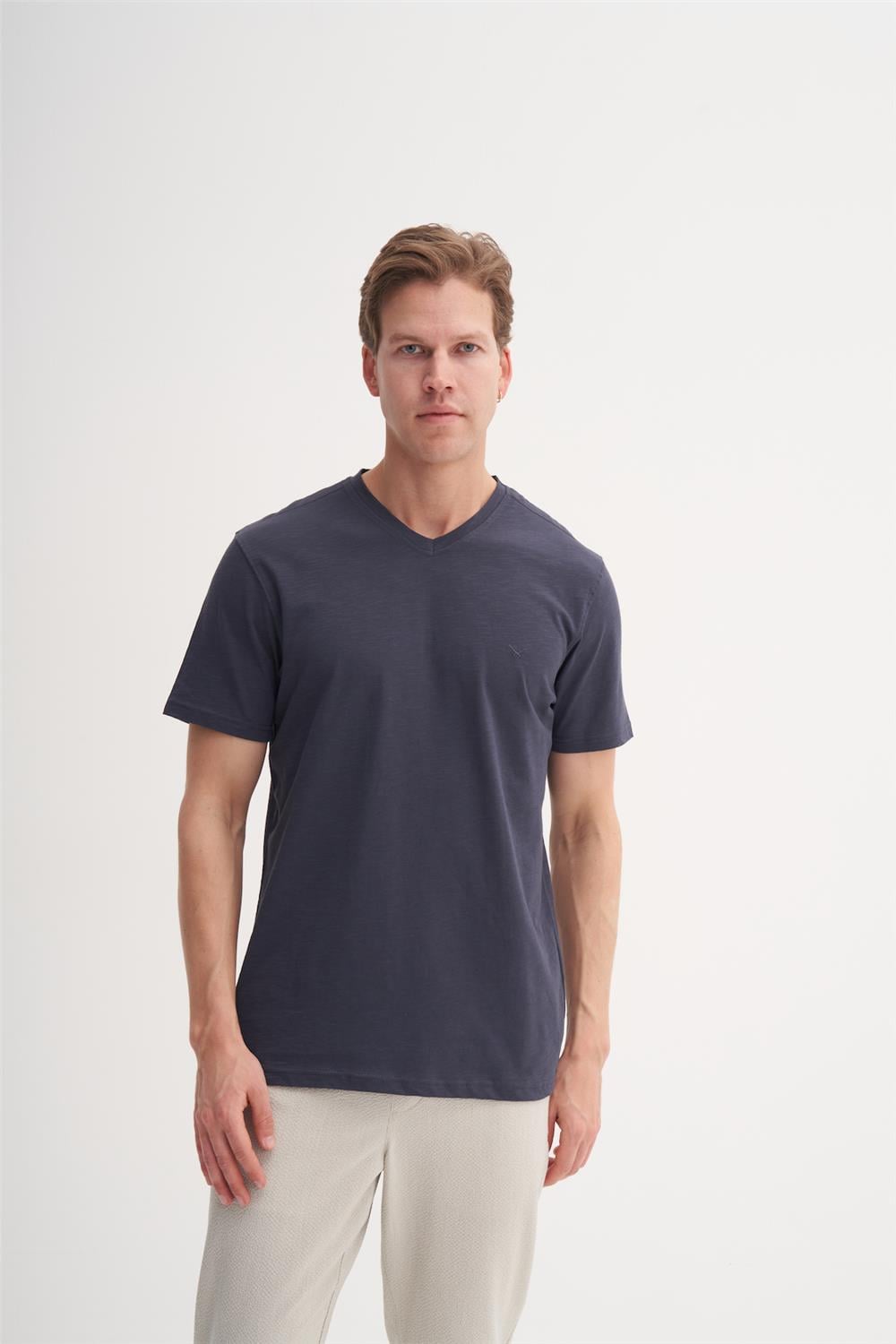 CAZ 4601 ORTA V FLAMLI T-SHIRT
