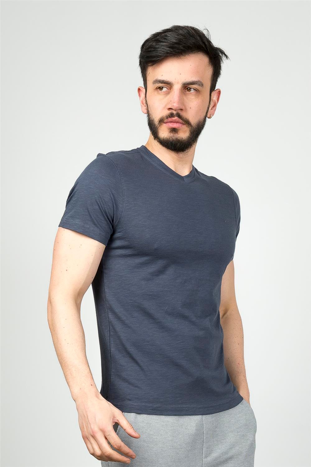 CAZ 4601 ORTA V FLAMLI T-SHIRT