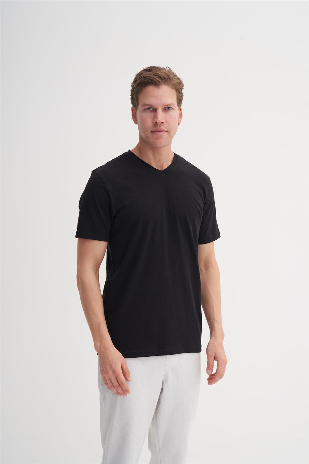 CAZ 4601 ORTA V FLAMLI T-SHIRT