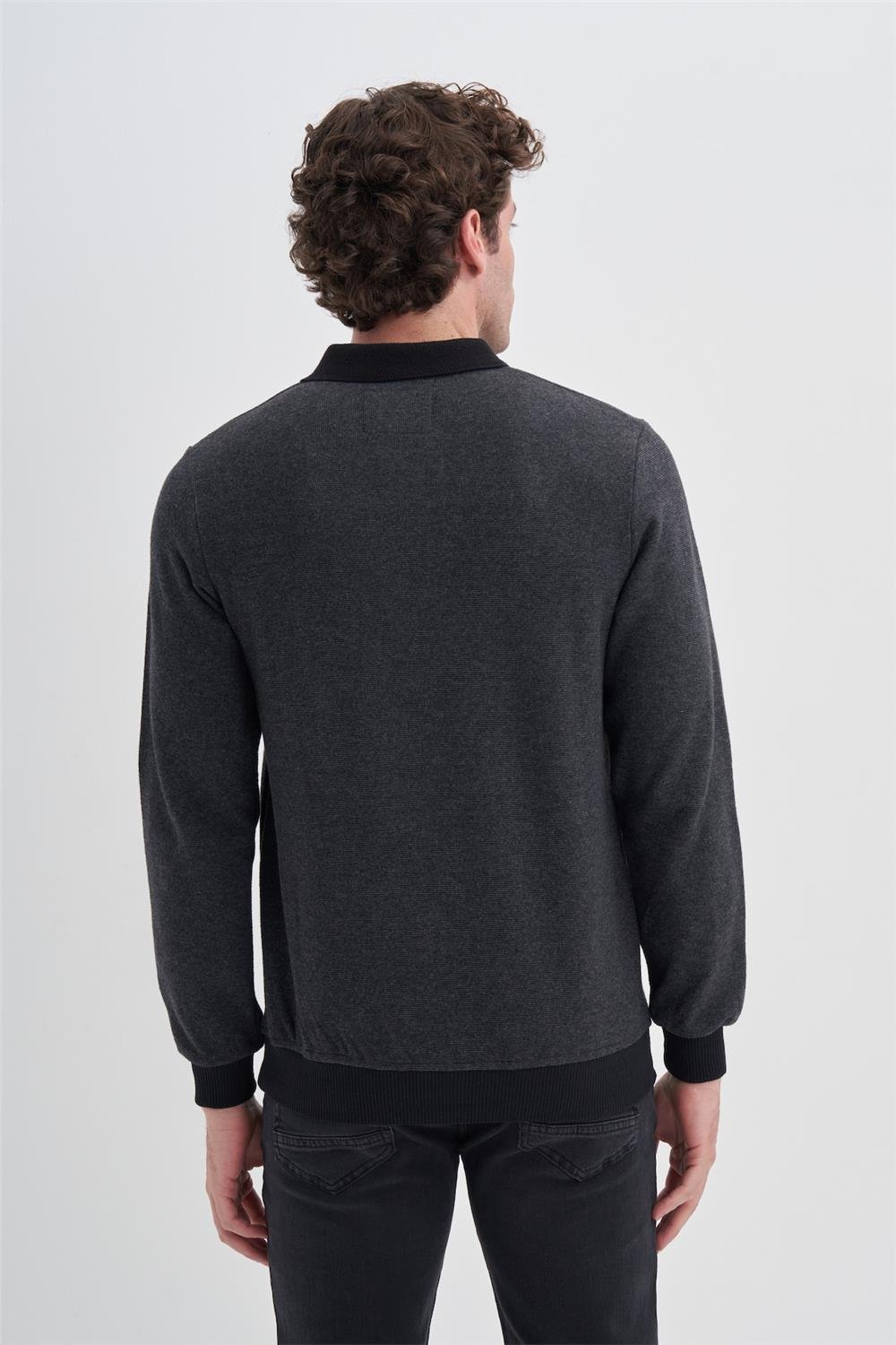 CAZ 56270 POLO YK. SWEAT
