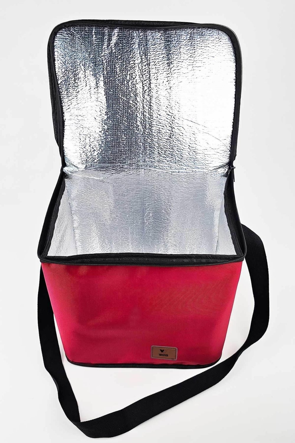 WOYS ACTIVE Chill 30L Kırmızı Termal Çanta Soğutucu Piknik ve Kamp Çantası Buz Akülü
