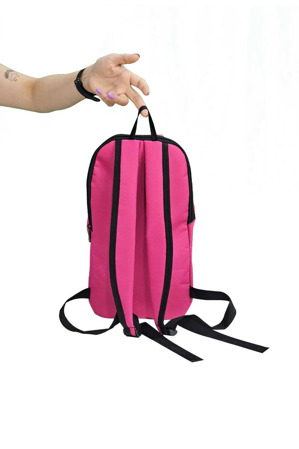 Woys Unisex Pembe Kamp Bisiklet Yürüyüş Mini Sırt Çantası