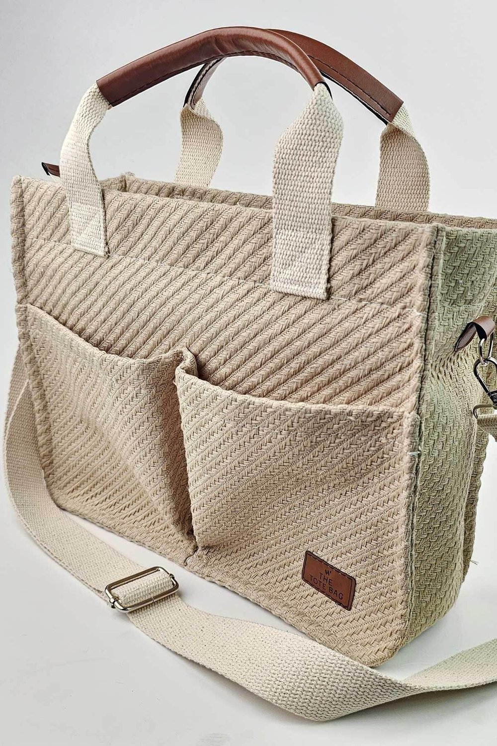 Woys Üç Gözlü Tote Bag Kadın Çantası 