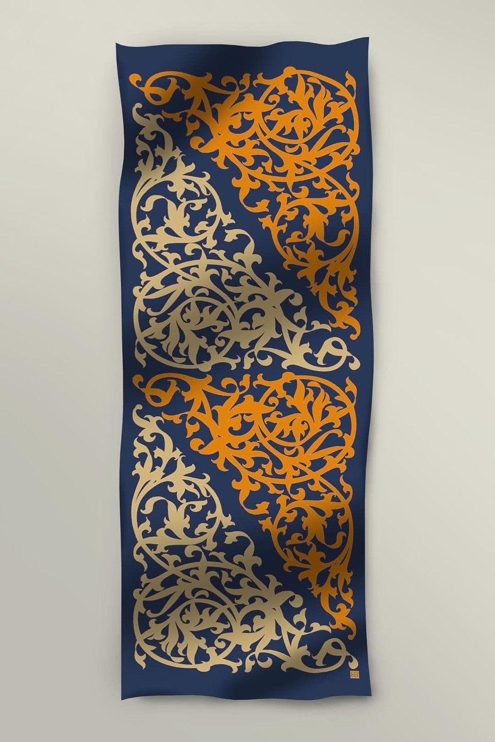 OTTOMAN TİVİL İPEK ŞAL