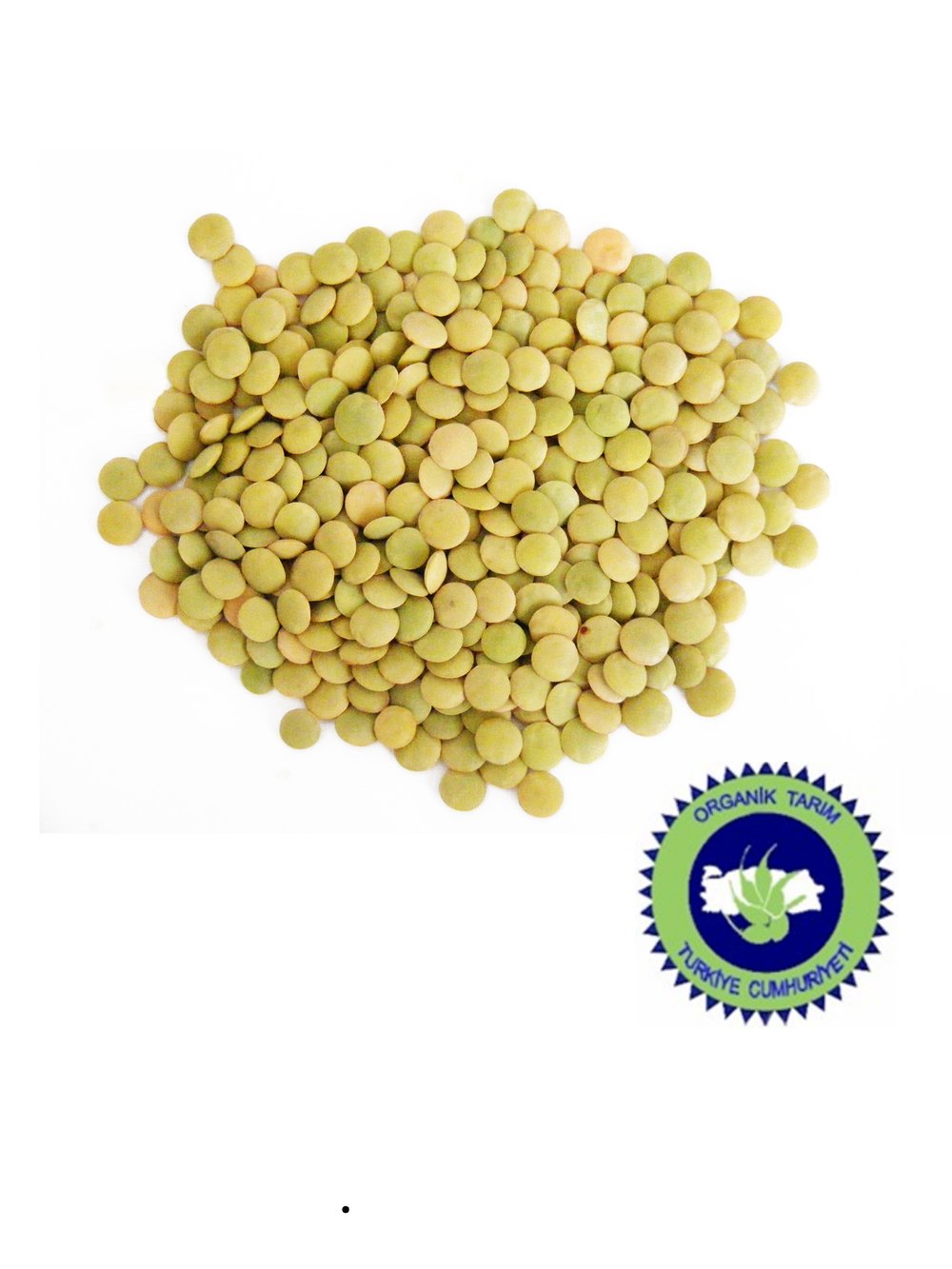 Organik Yeşil Mercimek  500gr