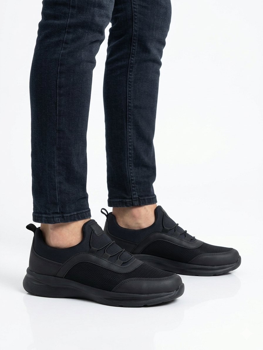 Erkek Zeno Hafif Taban Bağcıksız Slip On Sneaker