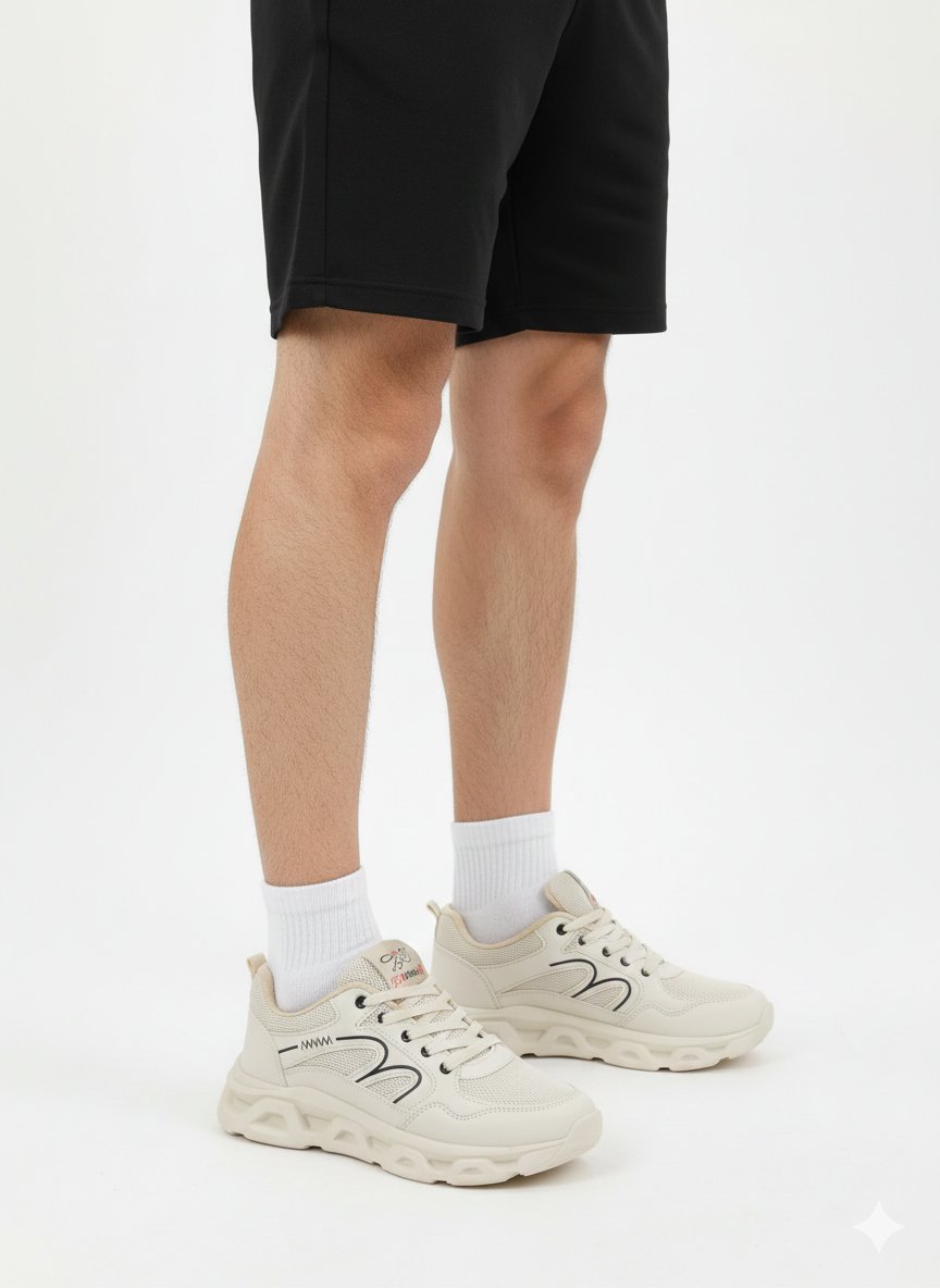 Erkek Desenli Casual Spor Ayakkabı